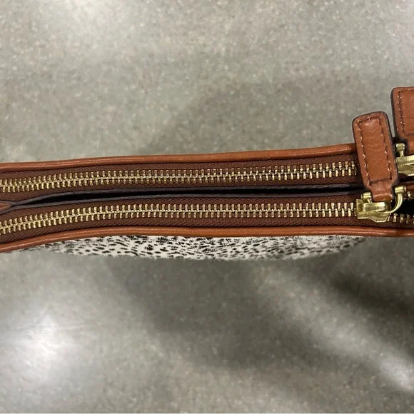 Fossil Memoir calf hair mini purse - Picture 6 of 14